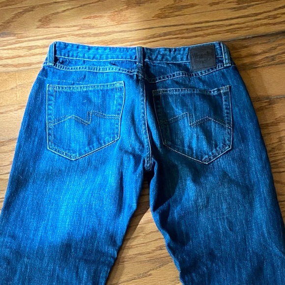 Wrangler Men’s Blue Straight Jeans 30 by 29 - Picture 10 of 13